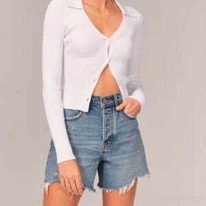 Abercrombie & Fitch High Waist Dad Shorts